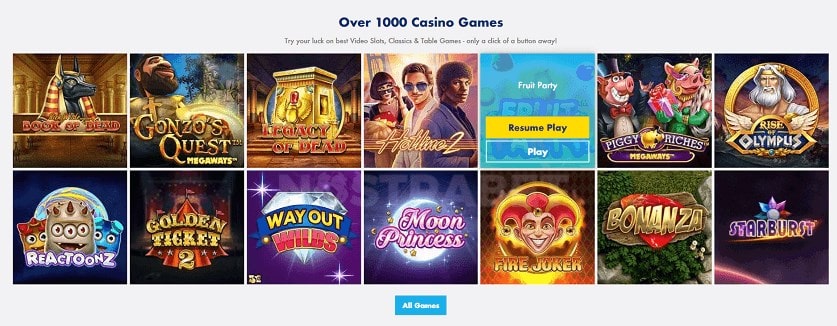 GoSlotty Casino Spiele