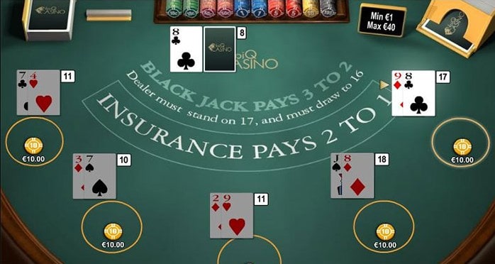 Online Casinos zum Spielen von Blackjack